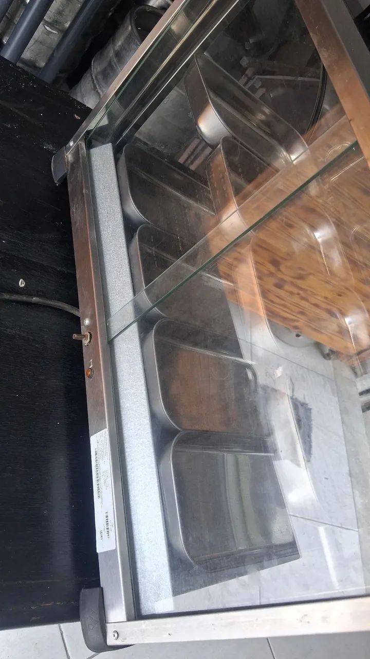 VENDO ESTUFA FUNCIONA TUDO  - Foto 2