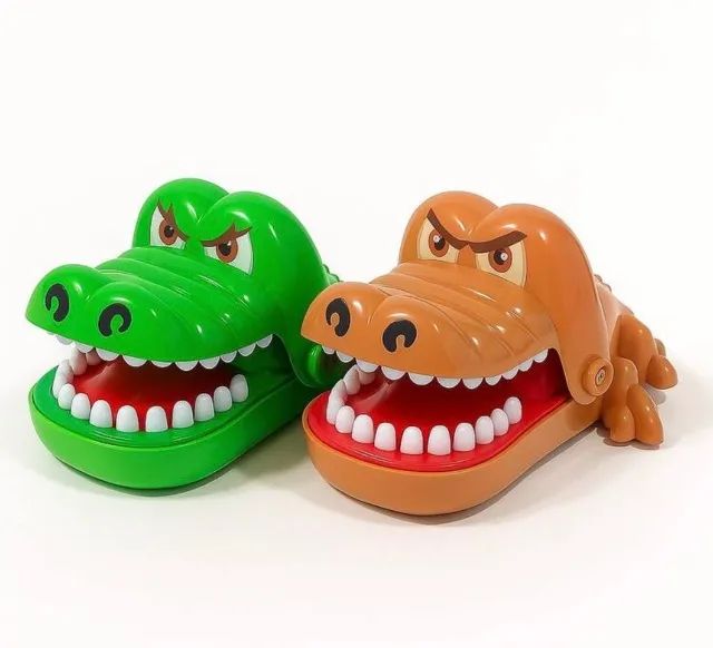 BRINQUEDO CROCODILO MORDE DEDO - Foto 2