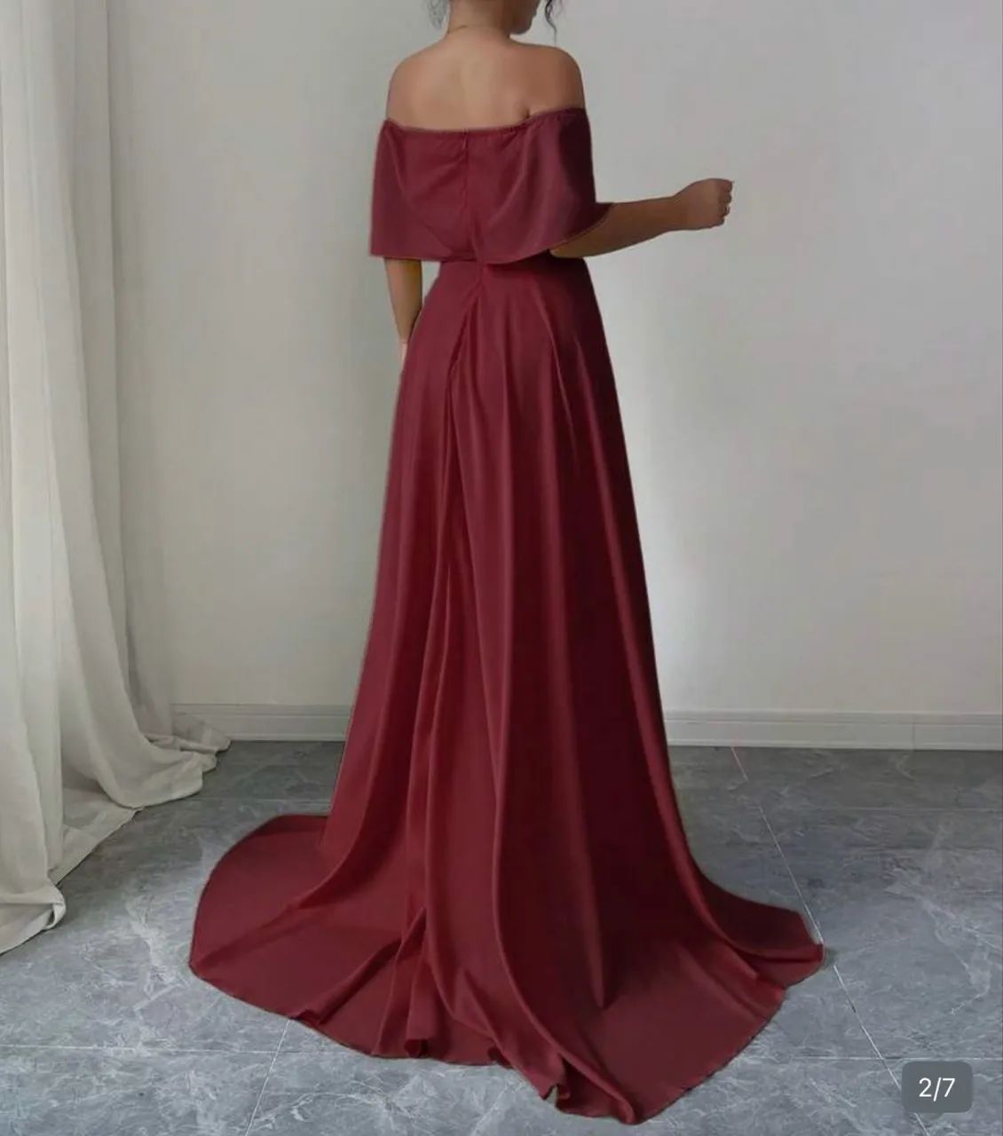 Vestido de Festa Marsala - Foto 5