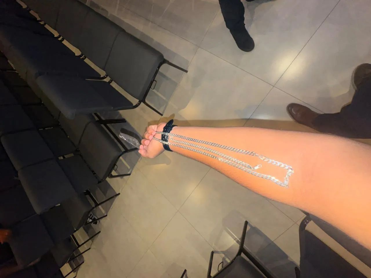 Conjunto de prata 925 (cordão e pulseira) - Foto 5