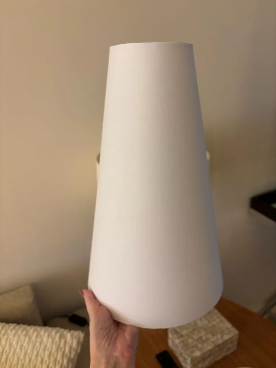 Cúpula de algodão para abajour  - Foto 4