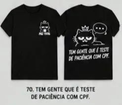 Blusas pretas 100% algodão 