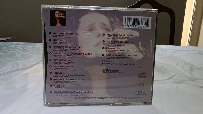 CD ORIGINAL MARIA BETHANIA MINHA HISTORIA - Foto 4