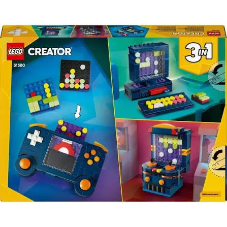LEGO Creator 3em1 Console de Jogos Retrô 31380 - Foto 2