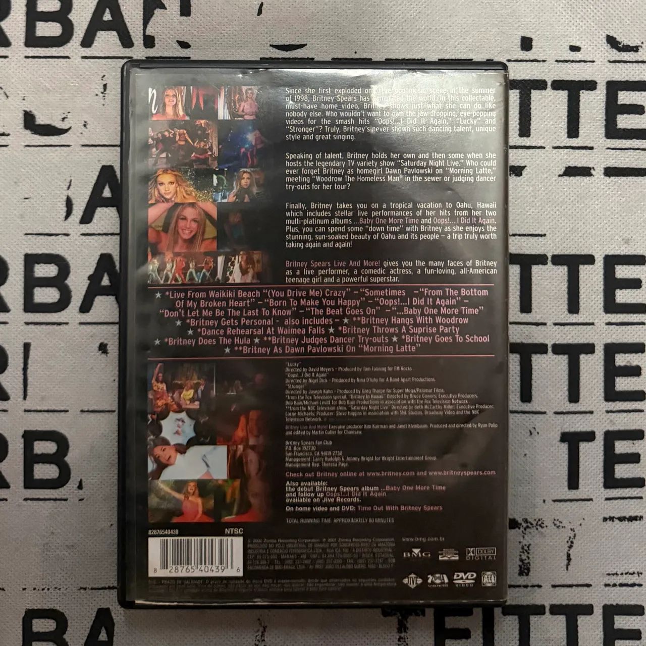 DVD Britney Spears - Live and More (USADO) - Foto 3