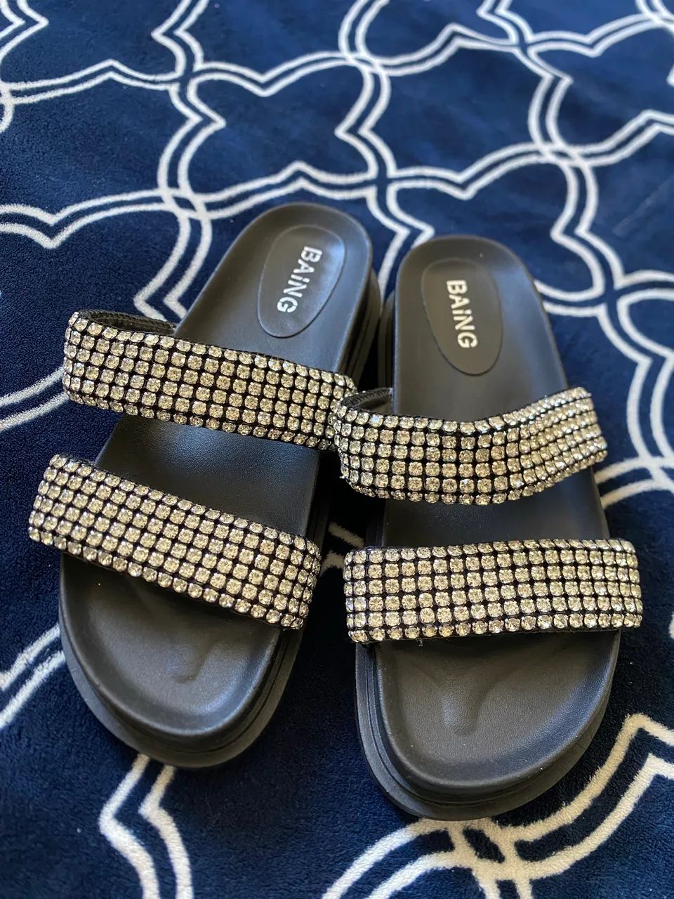 Papete Flatform Strass Shein - Foto 2