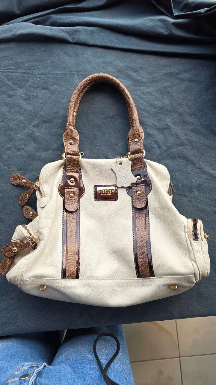 Bolsa 100% couro