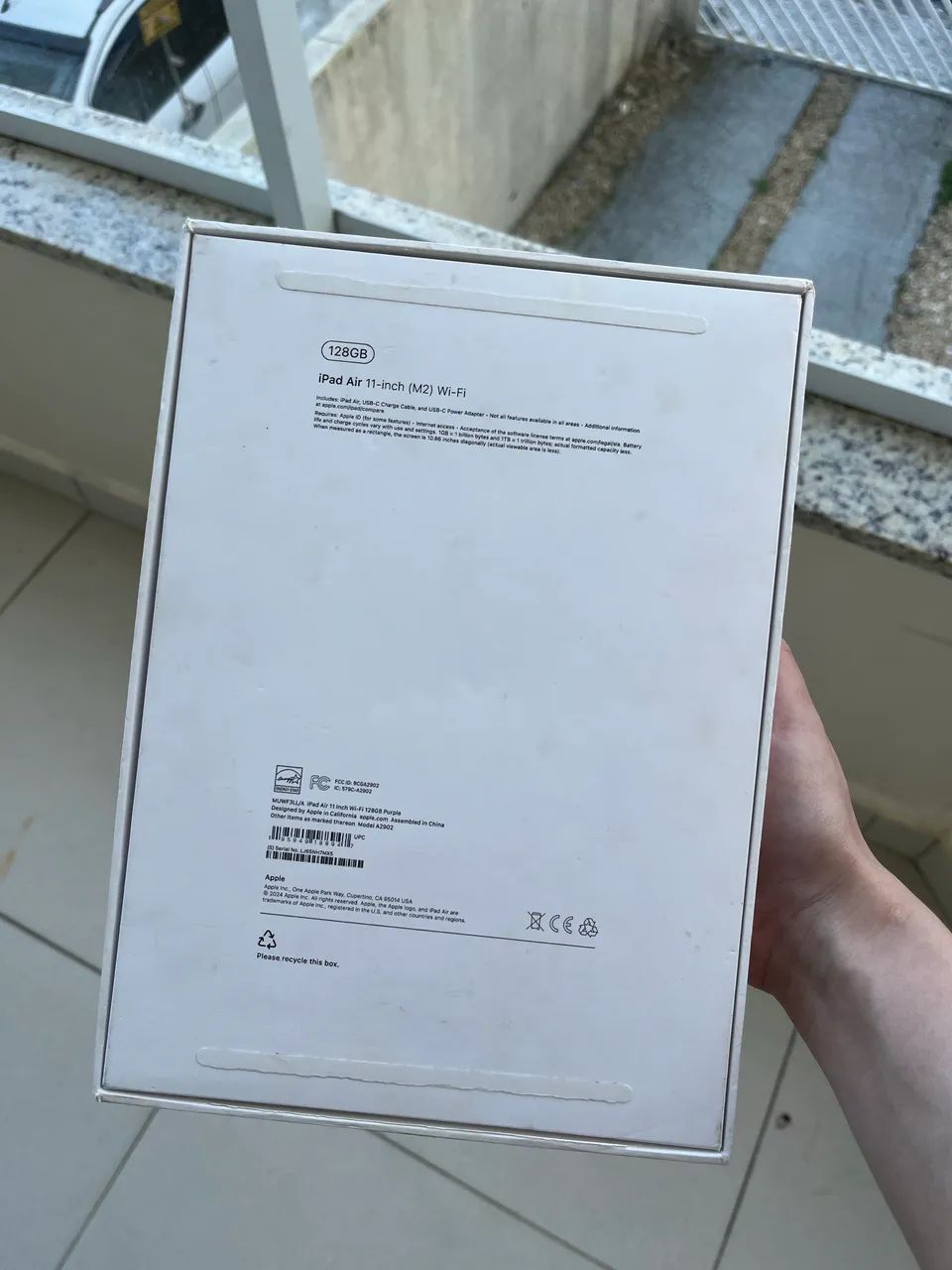 iPad Air M2 11 128GB WIFI, Roxo | 2024 - Foto 5