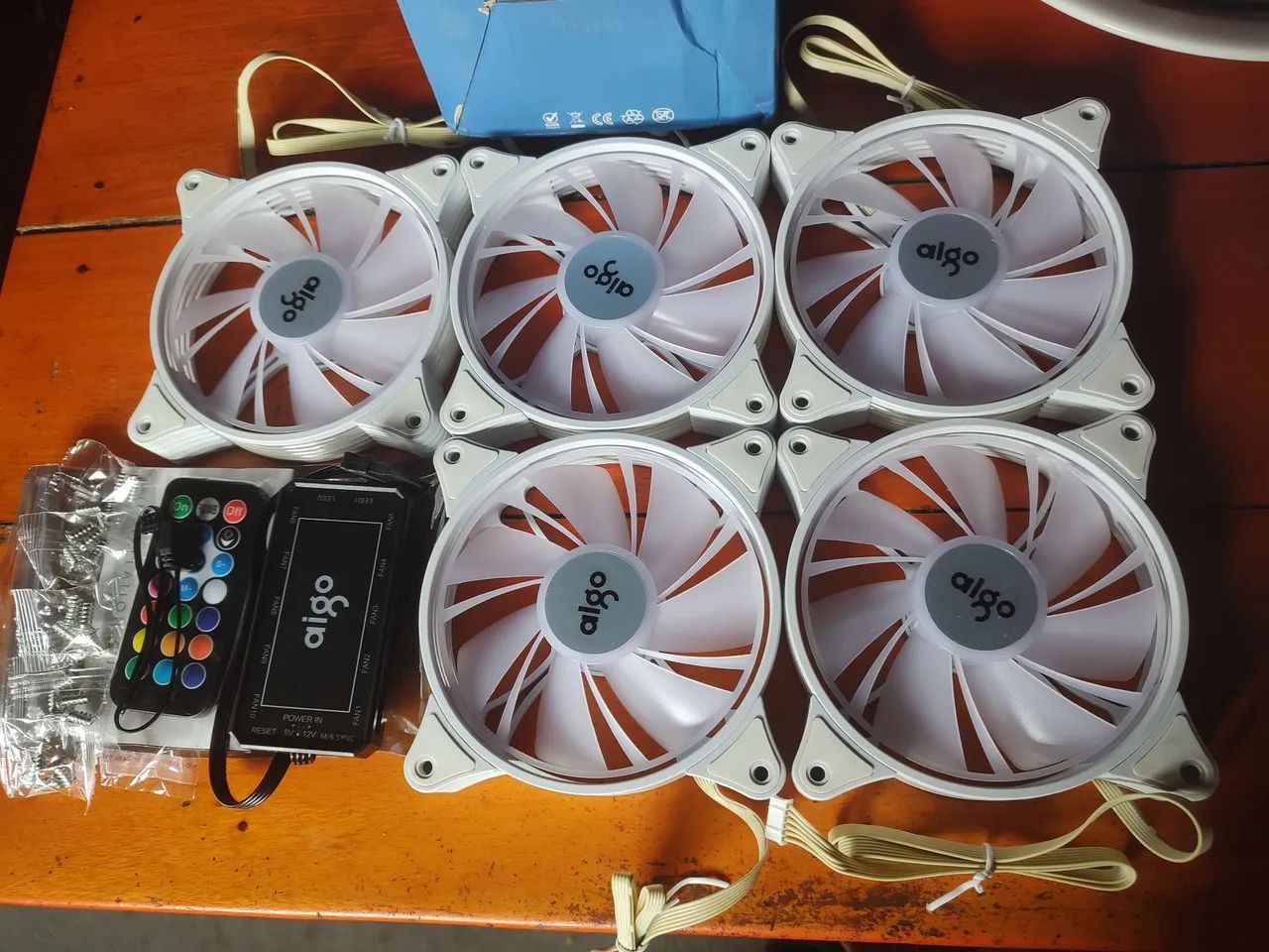 Kit Cooler Aigo Branco argb! - Foto 4