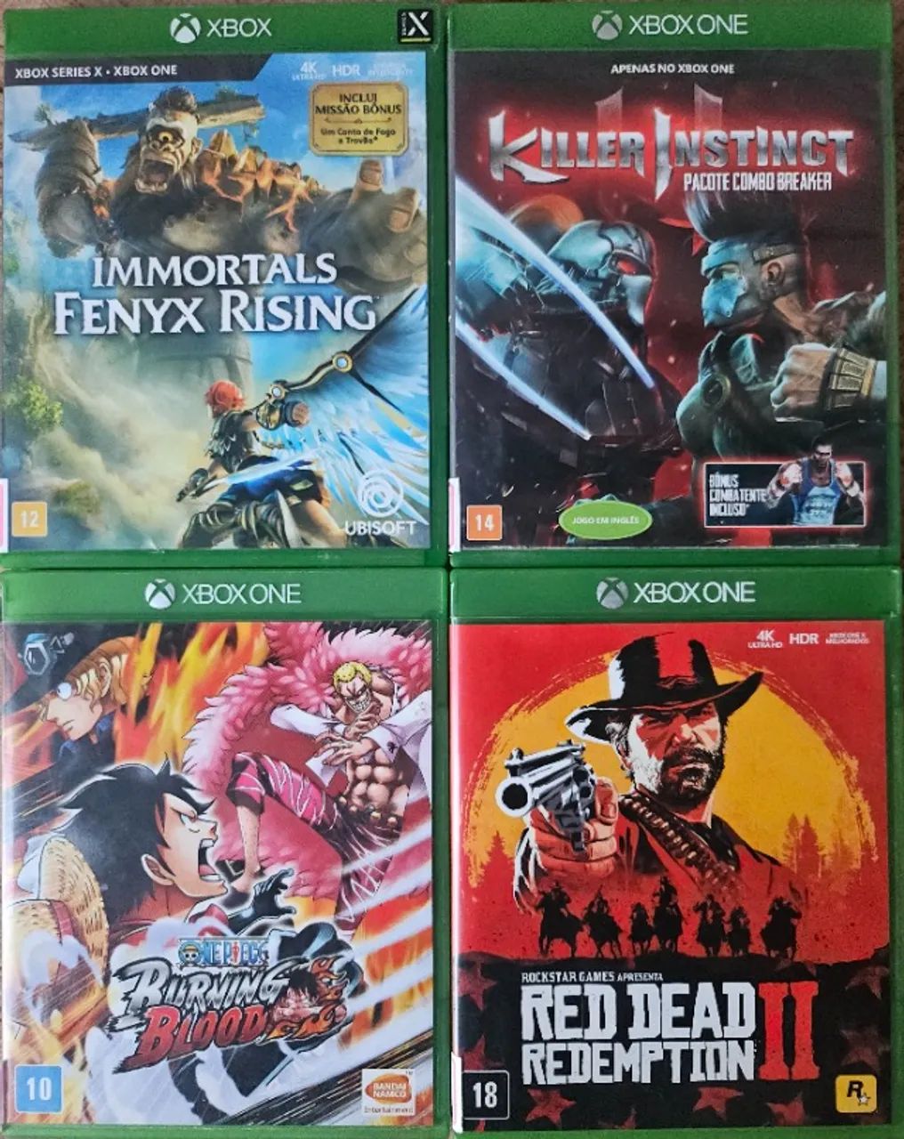 Jogos Originais Para Microsoft Xbox ONE & Séries FAT / S / X Mídia