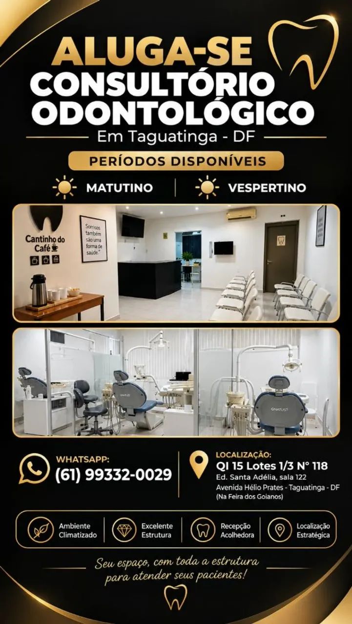 Aluguel de consultório odontológico 