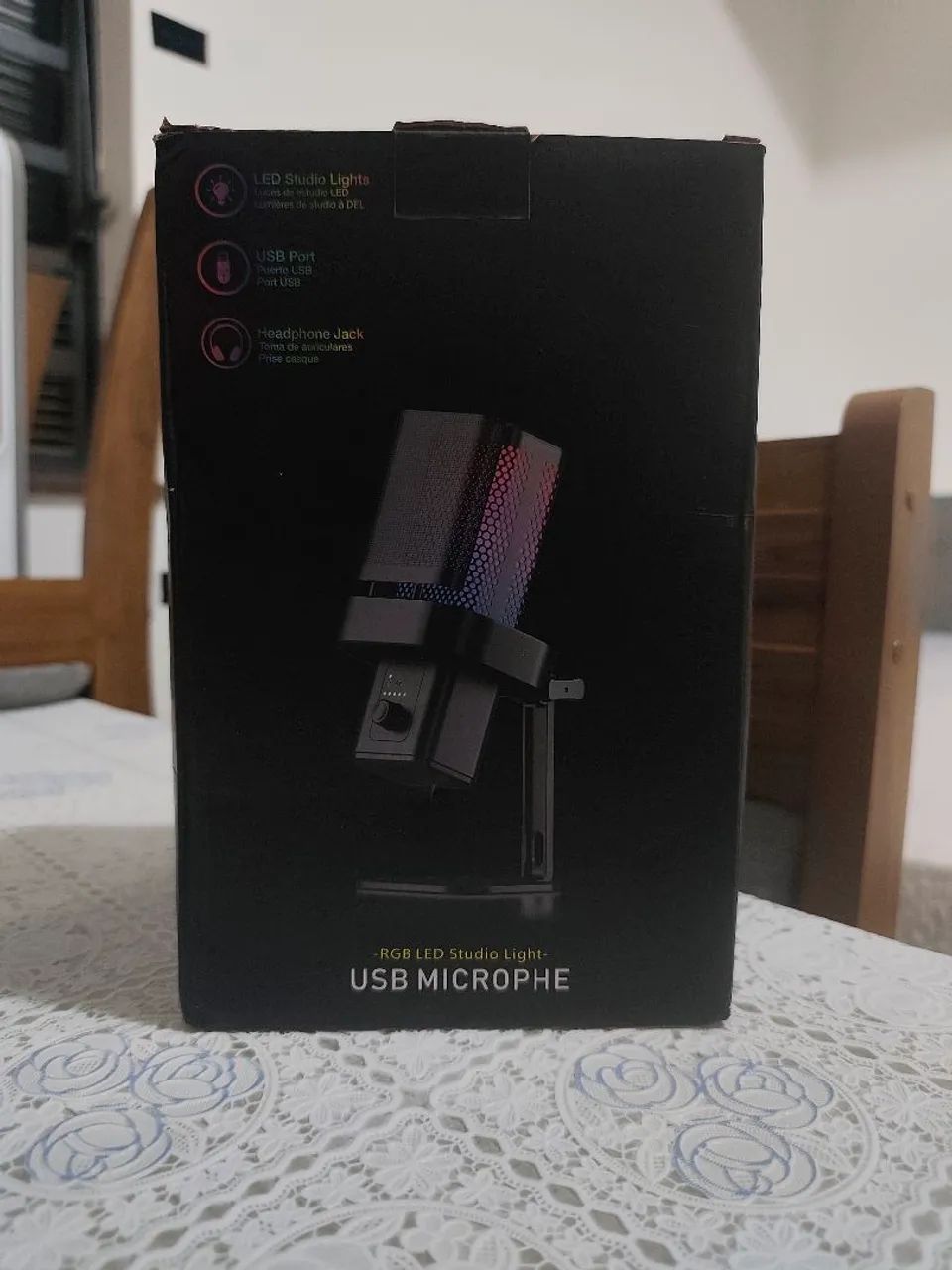 VENDO MICROFONE GAMER VIRWIR M6