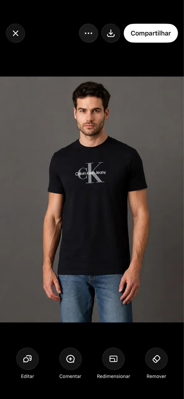 camisa CALVIN KLEIN, nunca usada - Foto 3