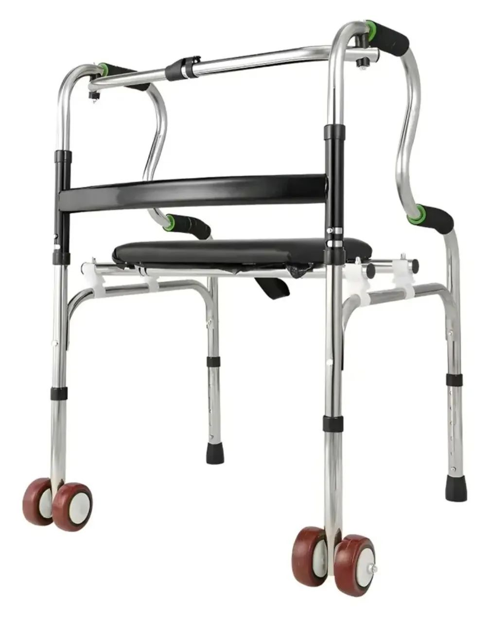 Andador Ortopédico Winner.Med com Rodas e Assento Anatômico para Idosos - Foto 2