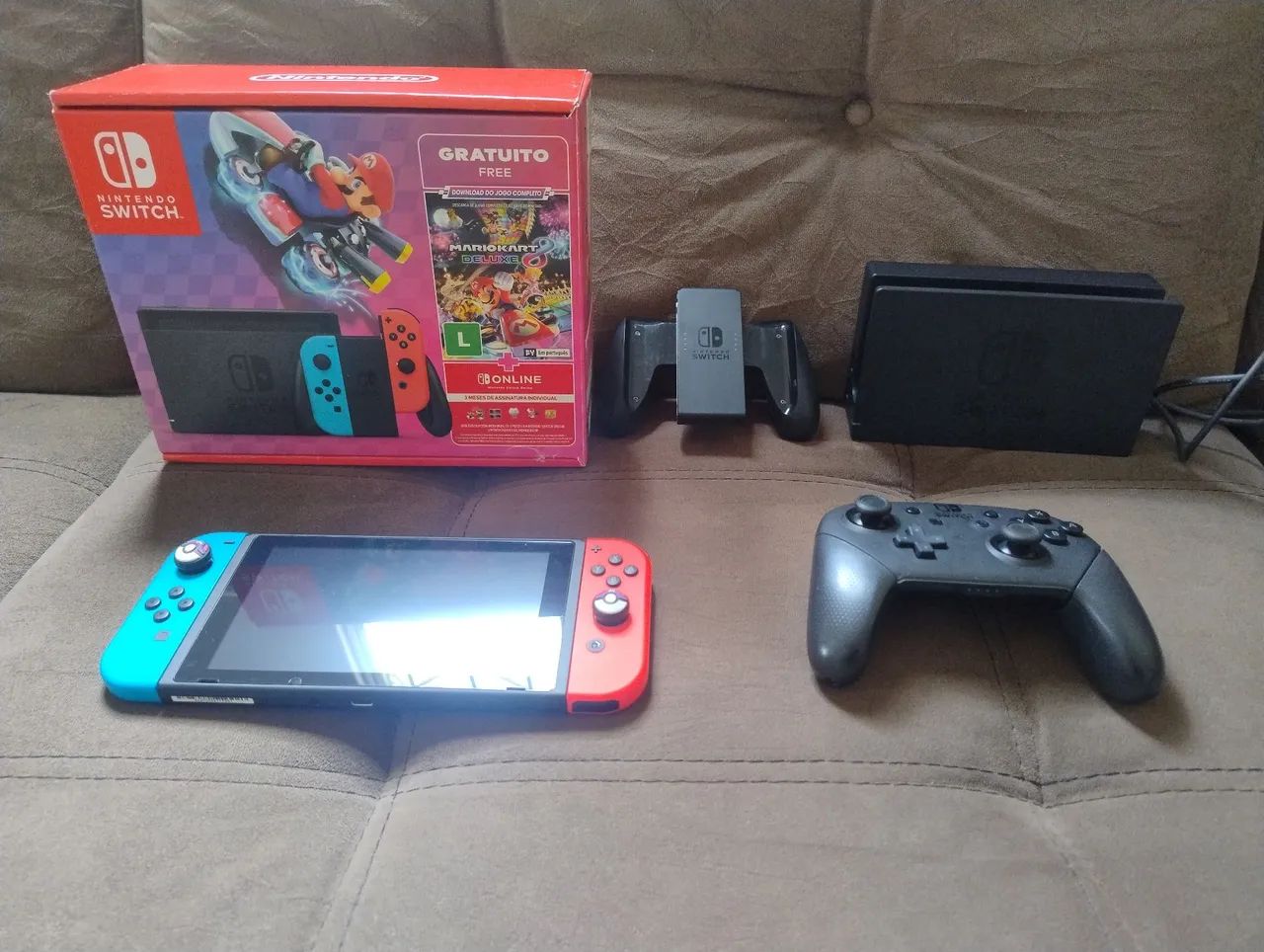 Nintendo Switch v2 + Switch pro controller Original  - Foto 2