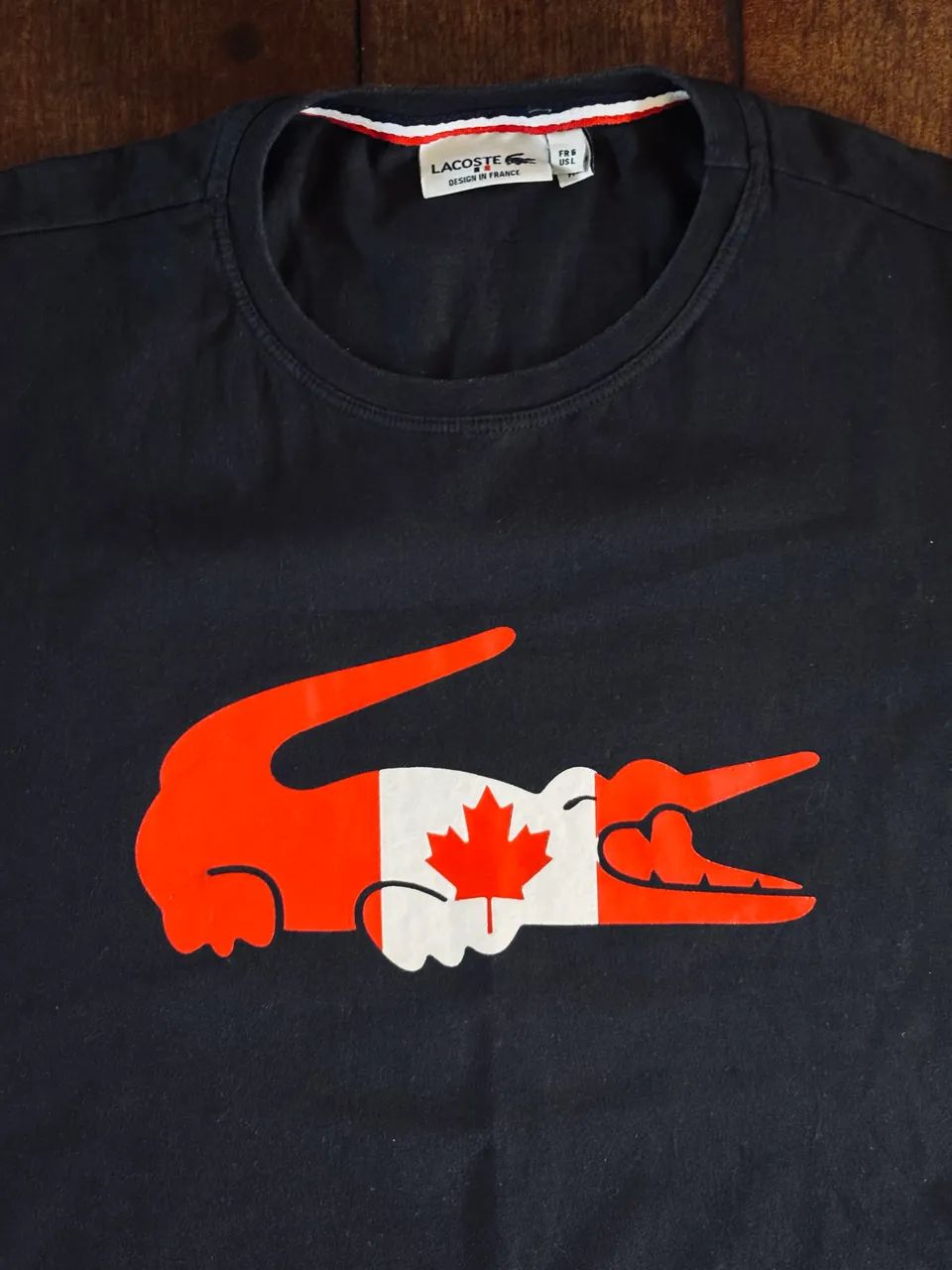 Camiseta Masculina Canadá Lacoste Original 