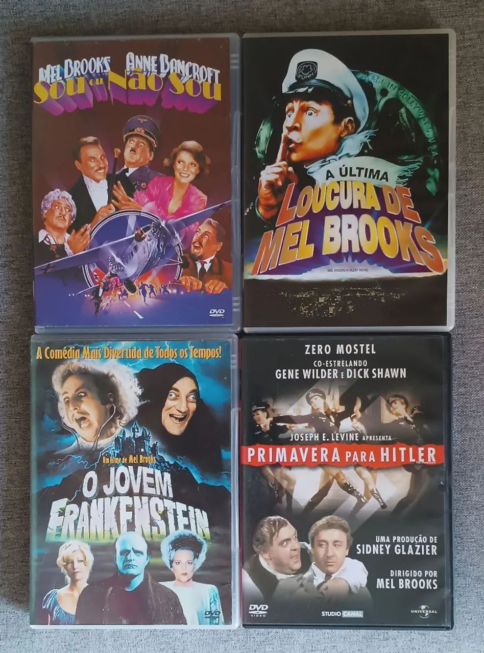 Kit dvds MEL BROOKS