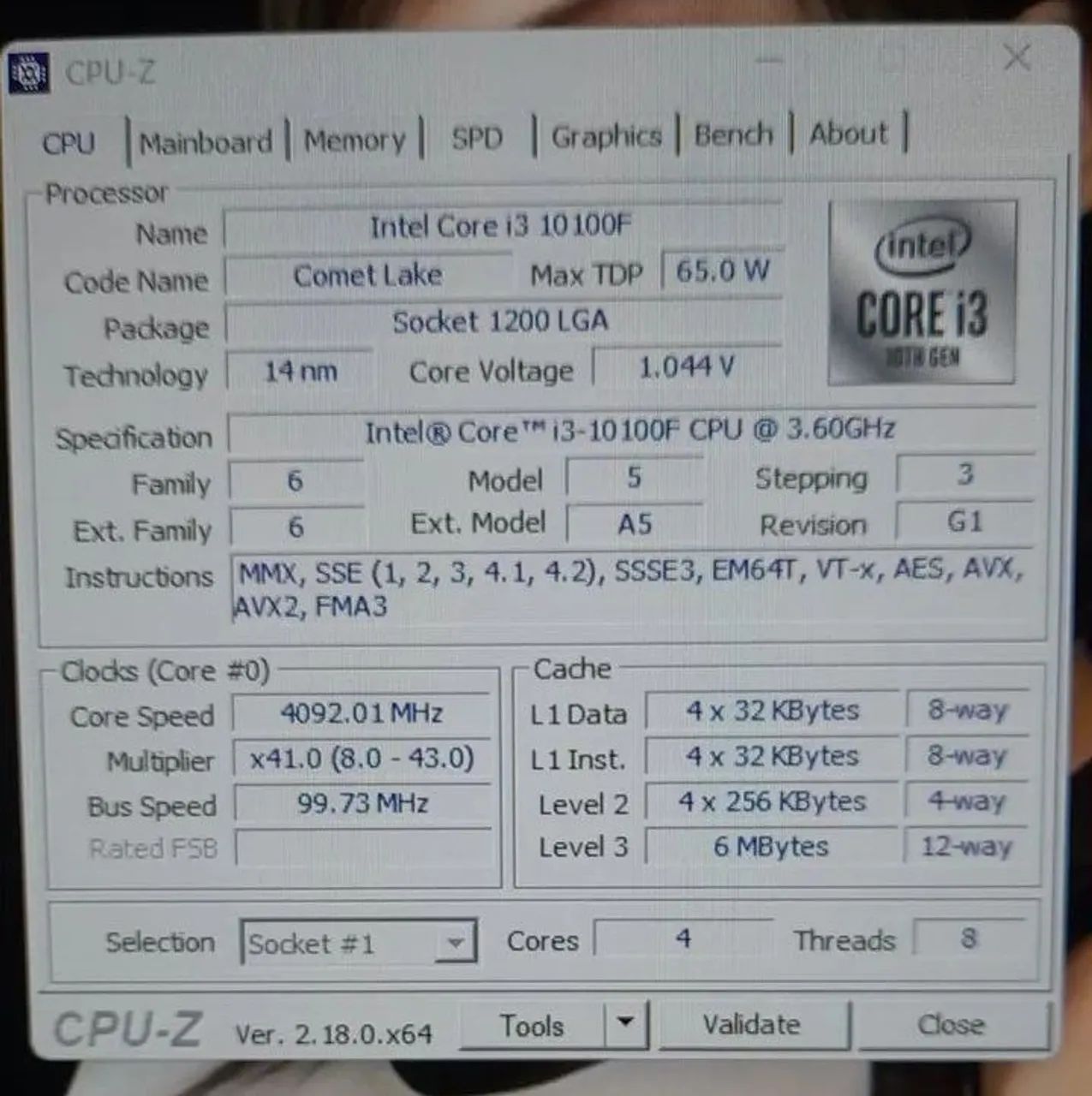 Intel I3 10100f - Foto 2
