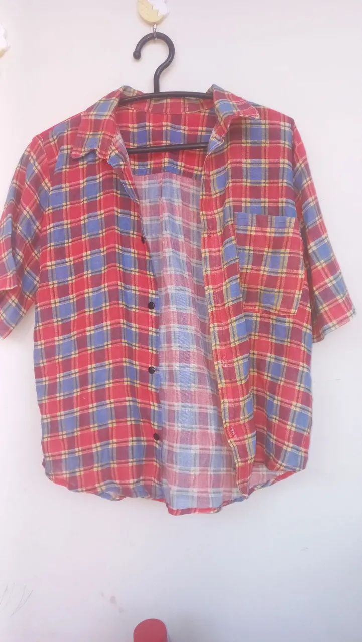 Camisa xadrez infantil  - Foto 5