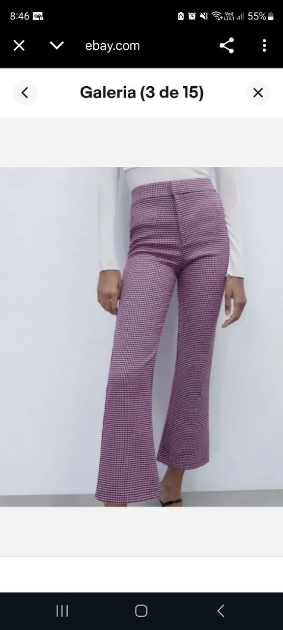 Calça mini flare Zara  - Foto 2