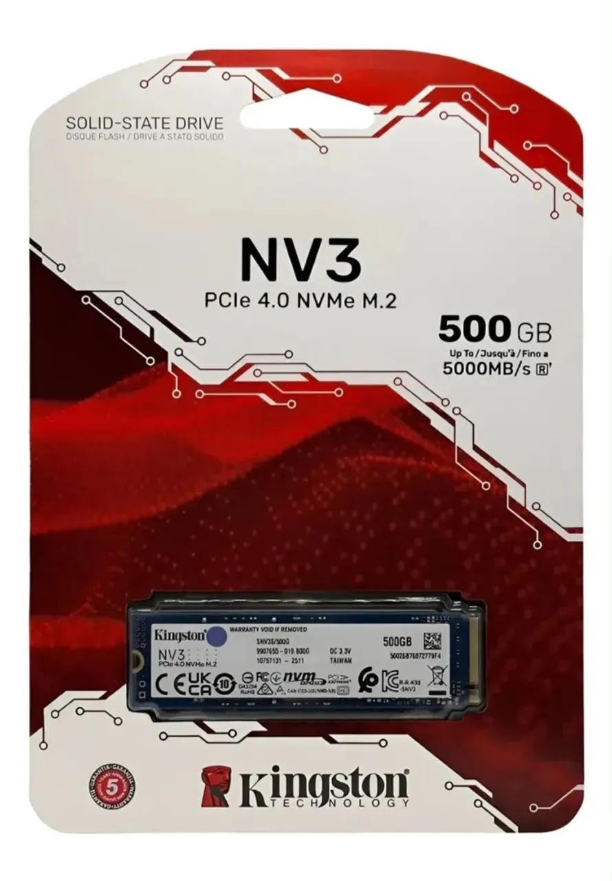 SSD nvme 500gb