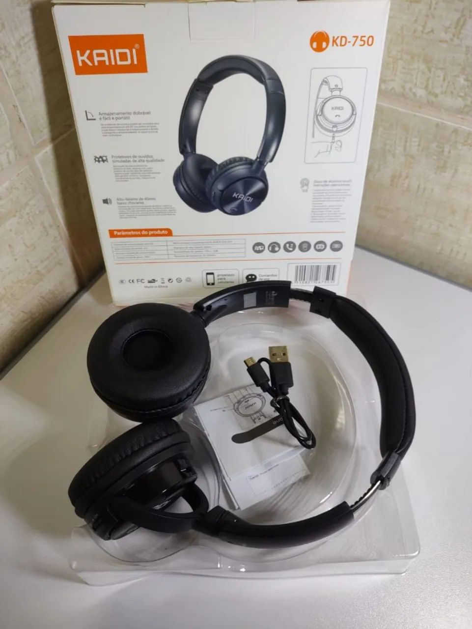 Vendo Headphone kaidi Wireless/Bluetooth  - Foto 3