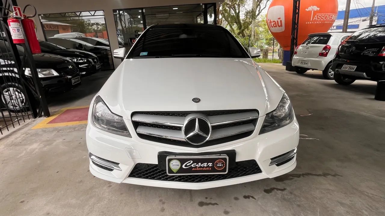 Mercedes-Benz C-180 CGI Coupe Sport 1.5 TB 16V AUT 2014