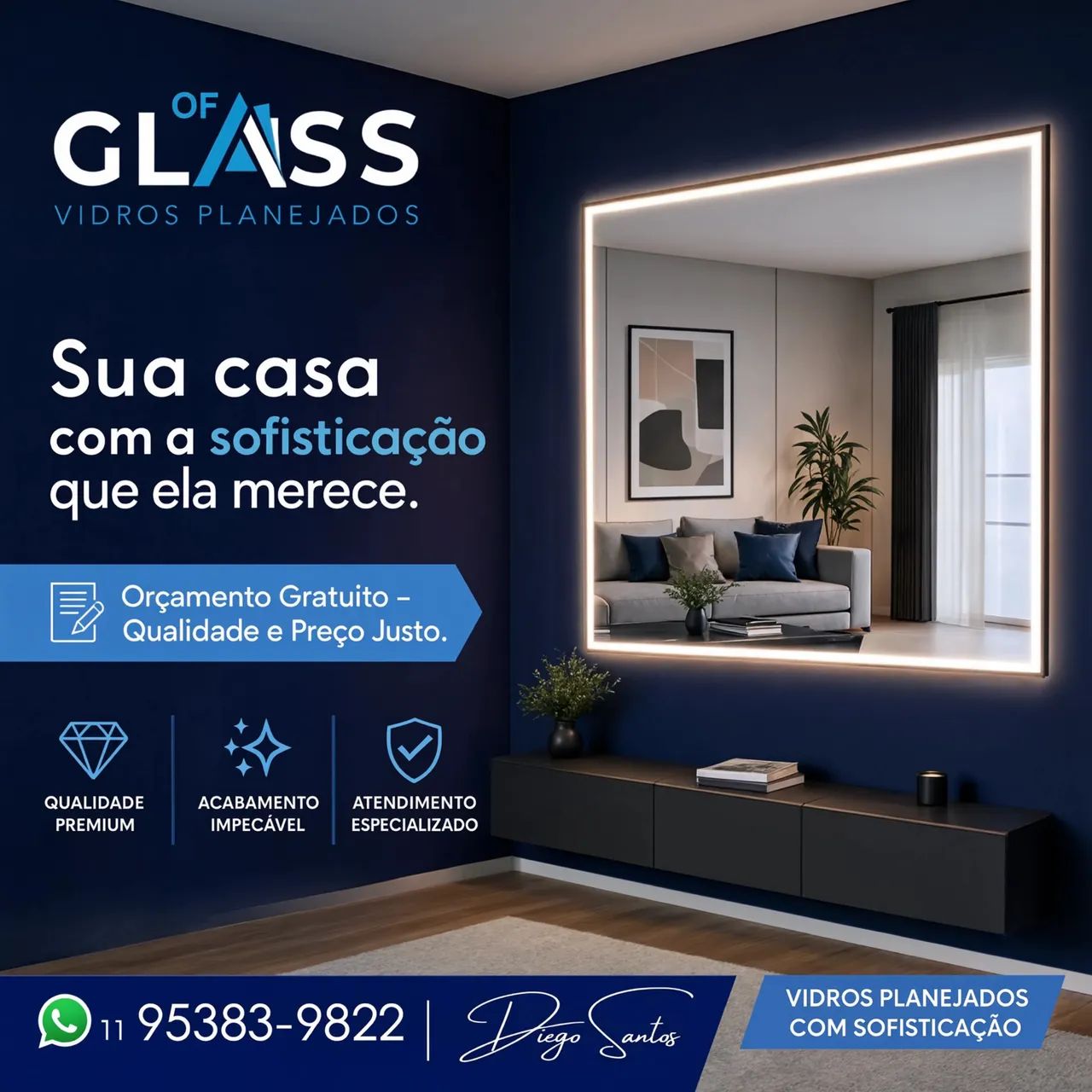 Vidraçaria Of glass