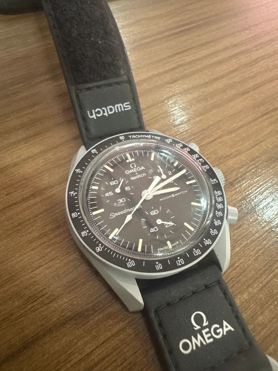 Relogio Omega x Swatch MOON - com NF - Foto 3
