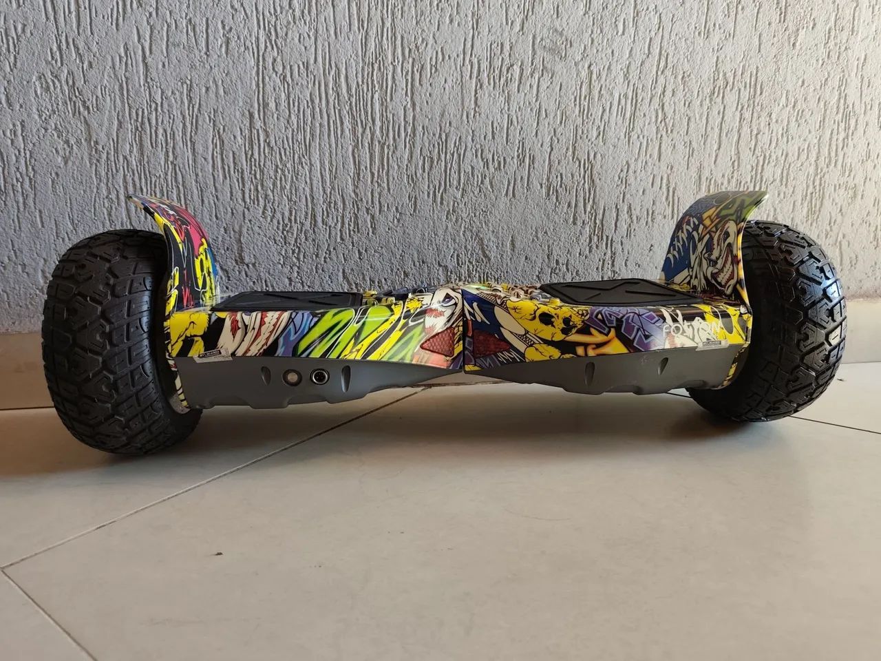 Hoverboard Off-Road 8,5" Bluetooth LED - Excelente Estado  - Foto 5