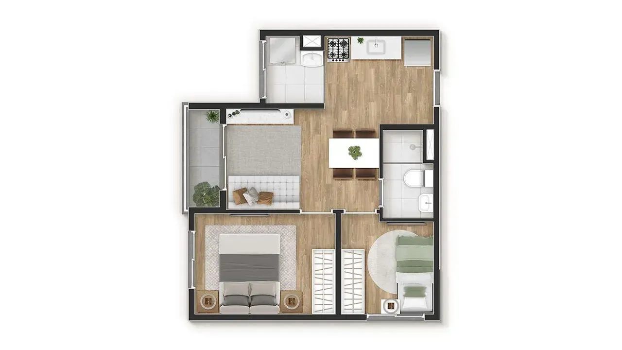 PLANTA 38m²