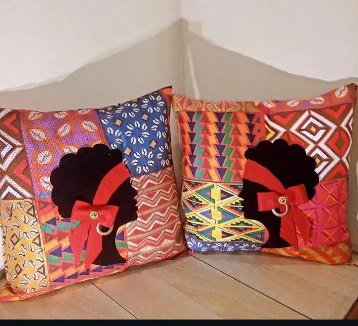 Almofadas decorativas 40×40. Diversas padronagens e tecidos. - Foto 4