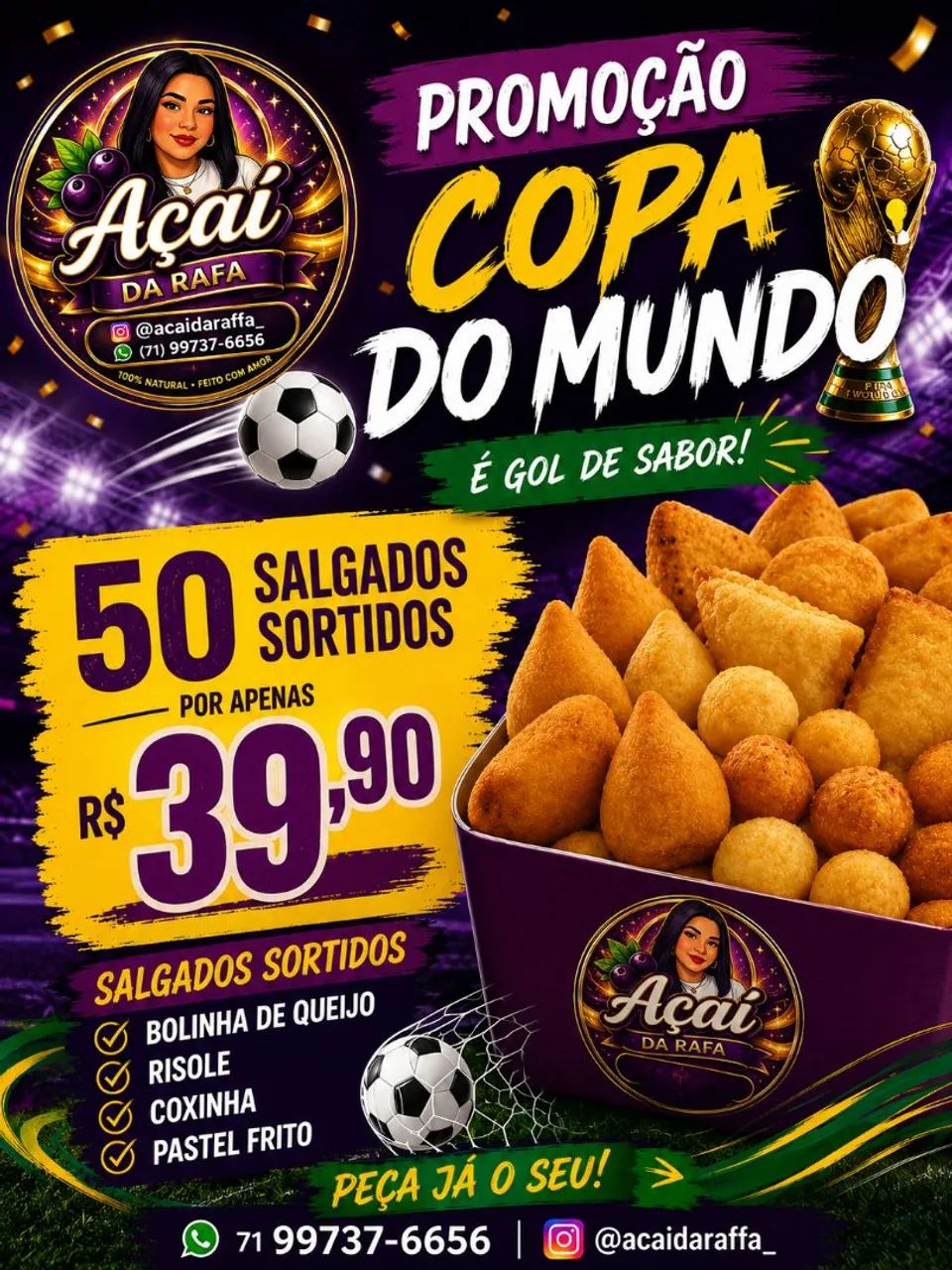 Venda Salgados 