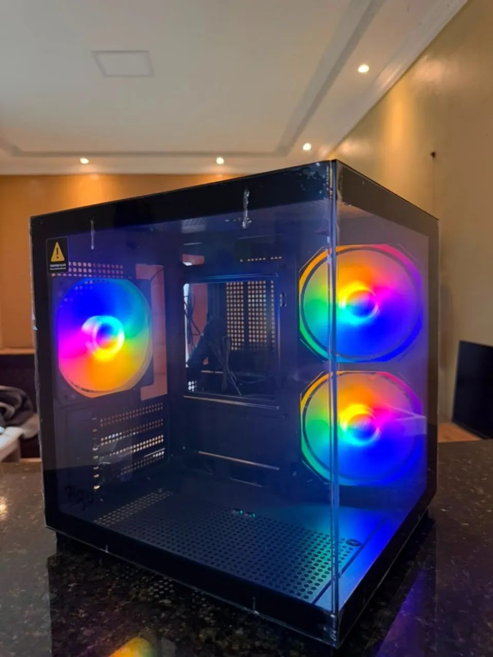 Gabinete Gamer Aigo Aquário 03 Fans  - Foto 2