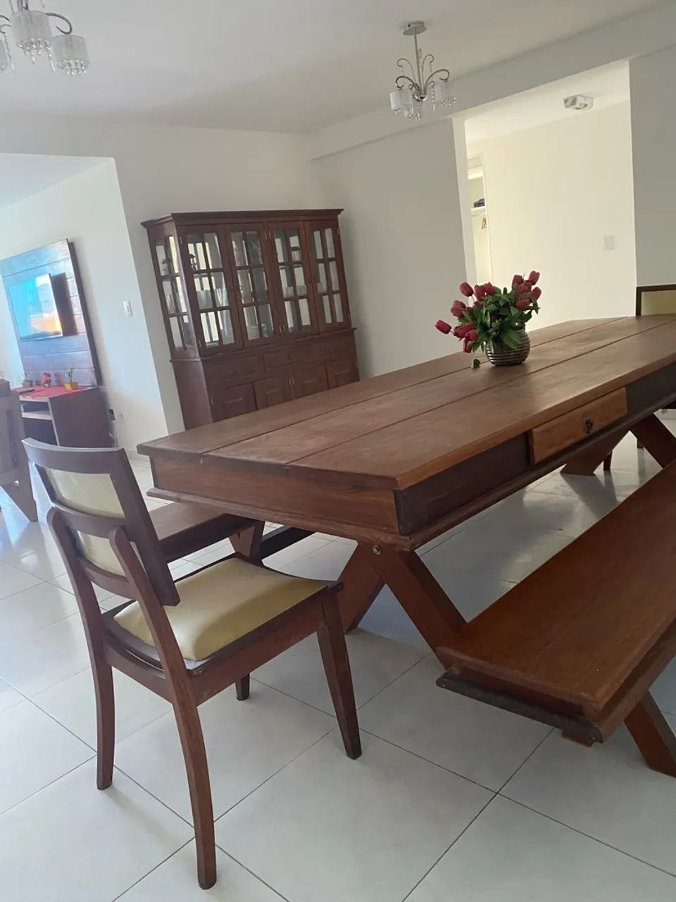 Jogo completo de mesa de jantar - Foto 3