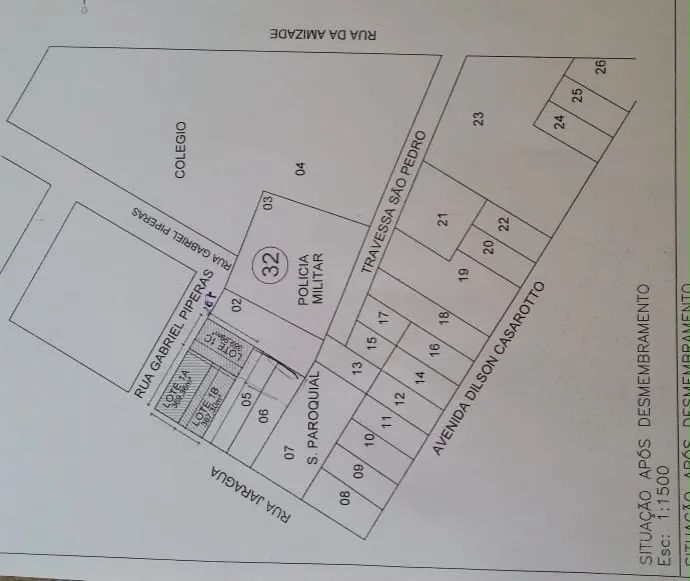 VENDO LOTE 1A EM NOVA CASA VERDE - MS