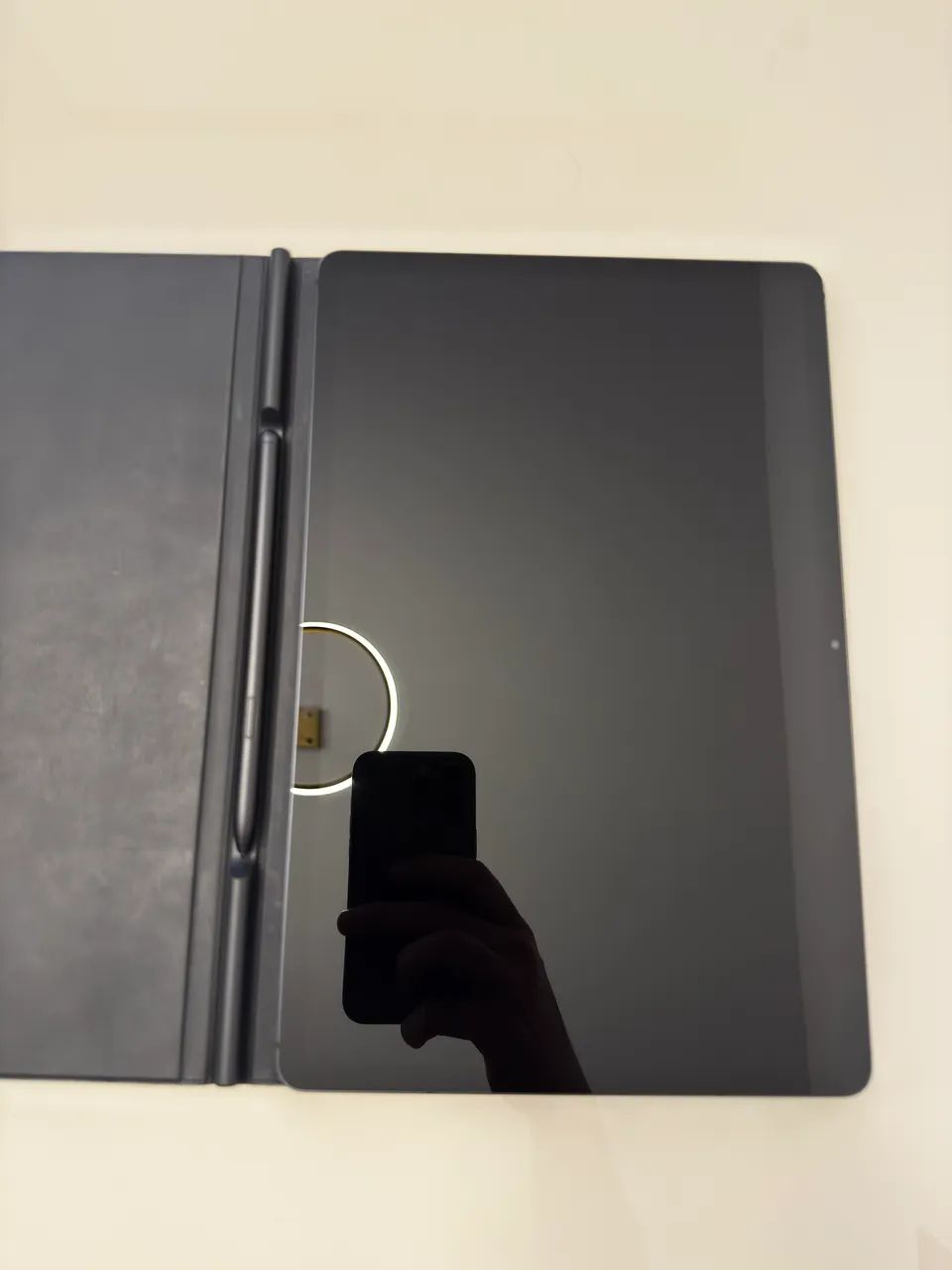Tablet Samsumg S7 FE com capa original - Foto 2
