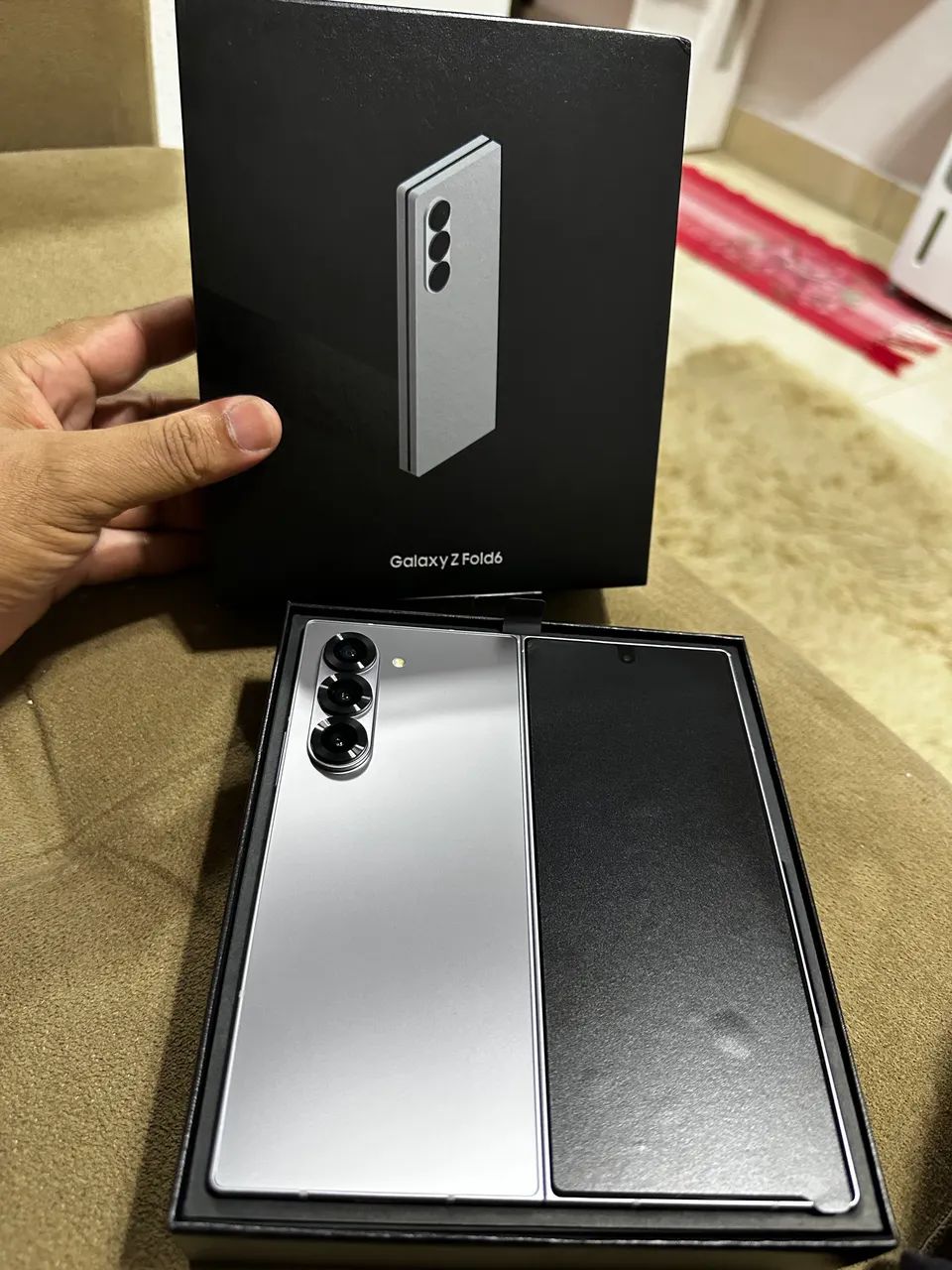 ? VENDO SAMSUNG GALAXY Z FOLD 6 ? PRATA | 12GB RAM | 512GB