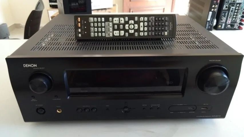 RECEIVER DENON AVR-2311CI CONTROLE ORIGINAL 3 MESES GARANTIA