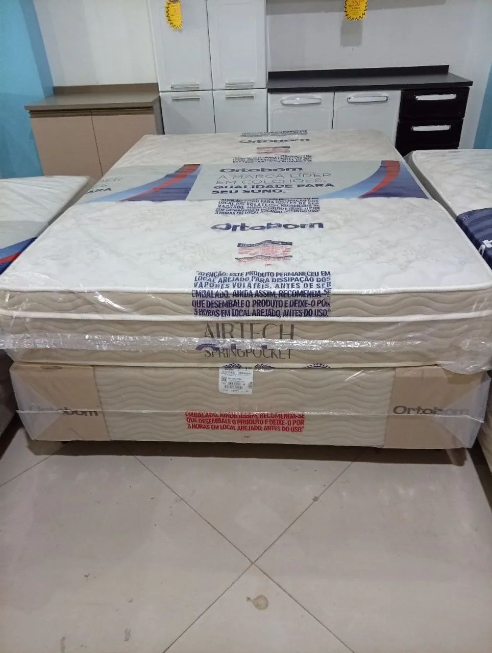 cama casal Ortobom 