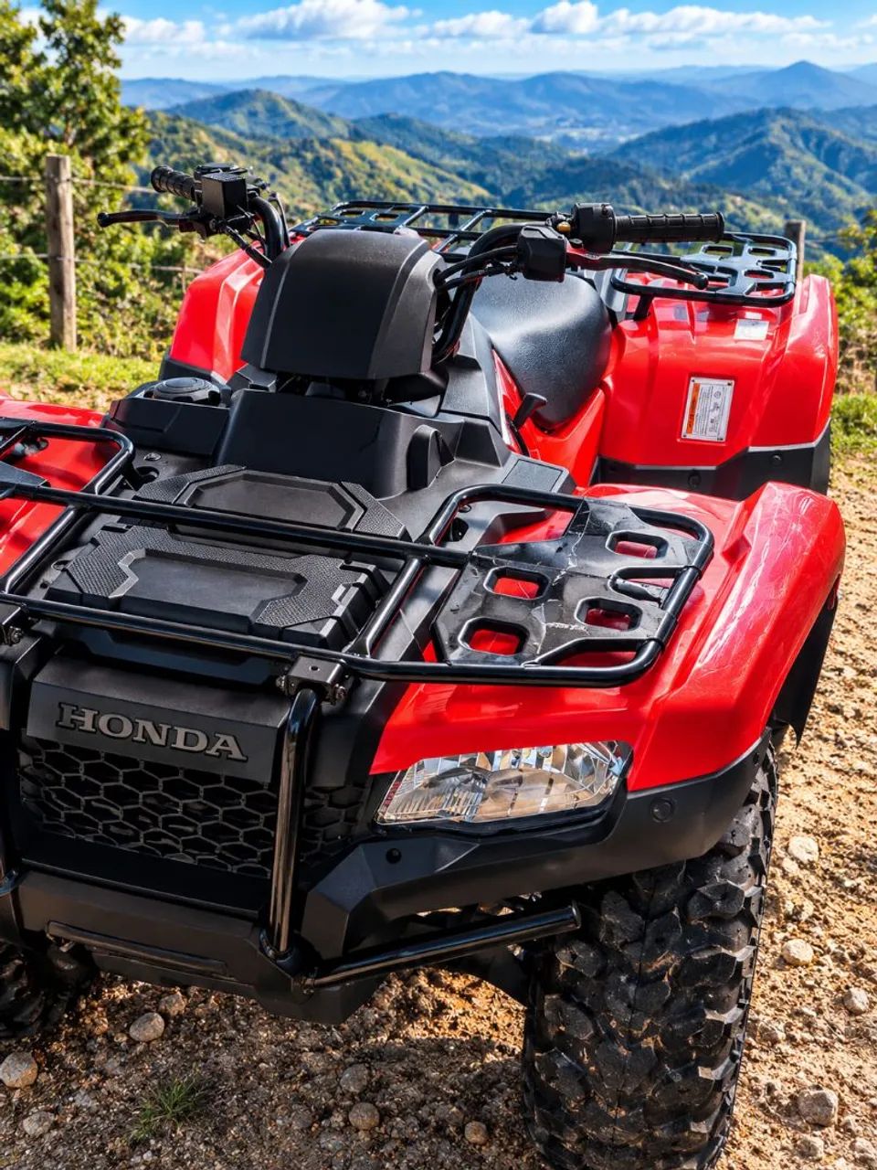 quadriciclo fourtrax 420cc 4x4 e 4x2 - Foto 2