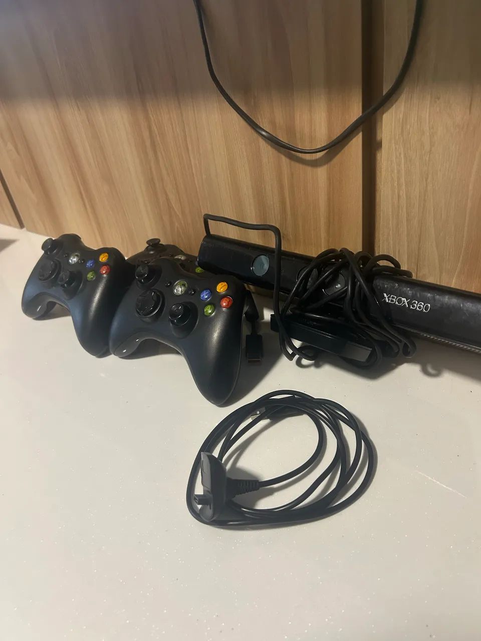 Xbox 360 + jogos + controles e GR - Foto 5
