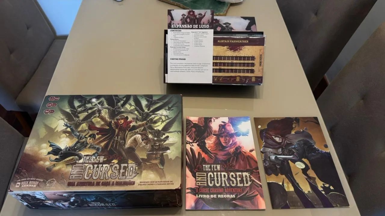 De and cursed Deluxe jogo de tabuleiro