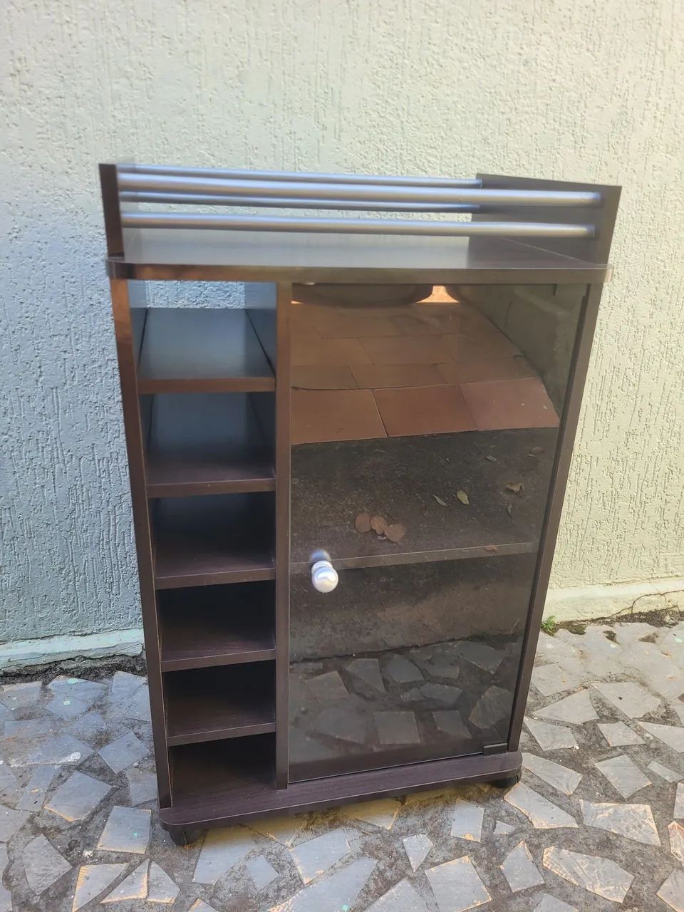 Barzinho de bebidas e taças  - Foto 3
