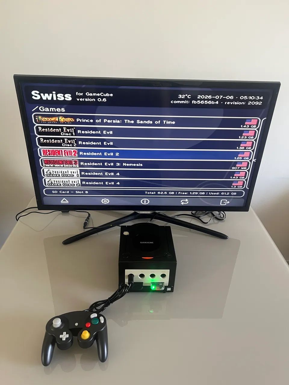 Nintendo GameCube Picoboot Com Jogos - Foto 5