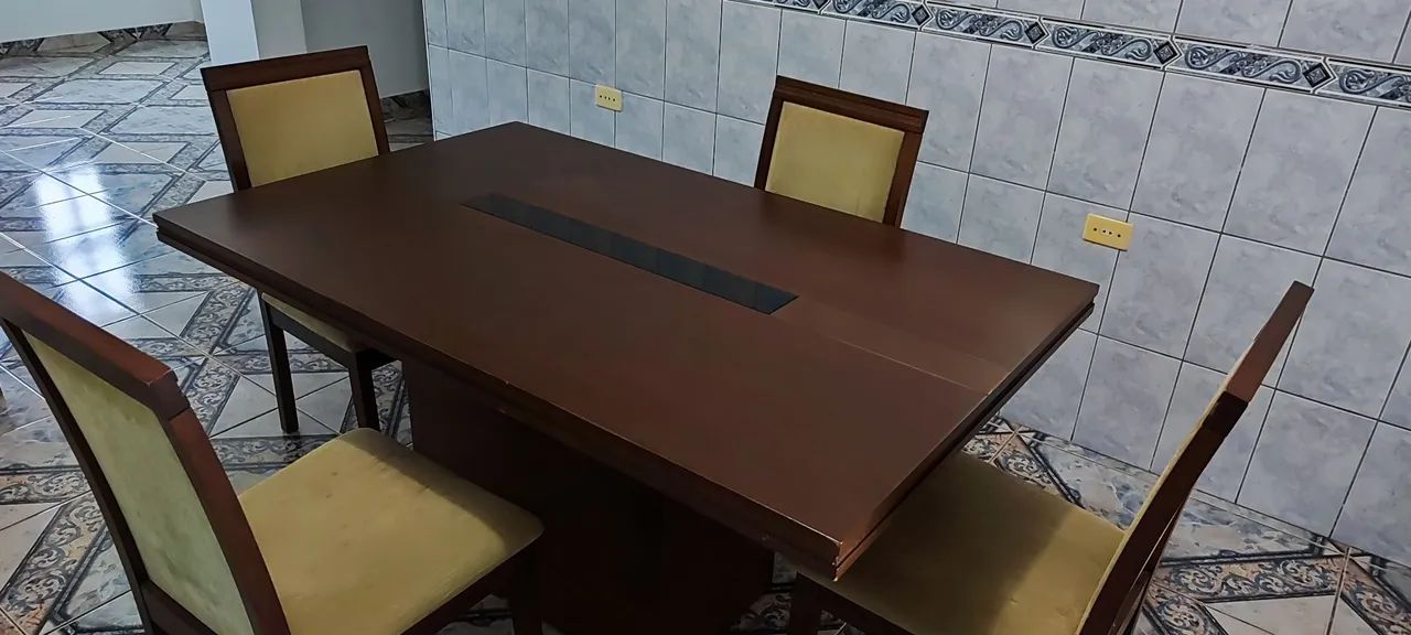 Mesa de jantar com 6 cadeiras - Foto 3