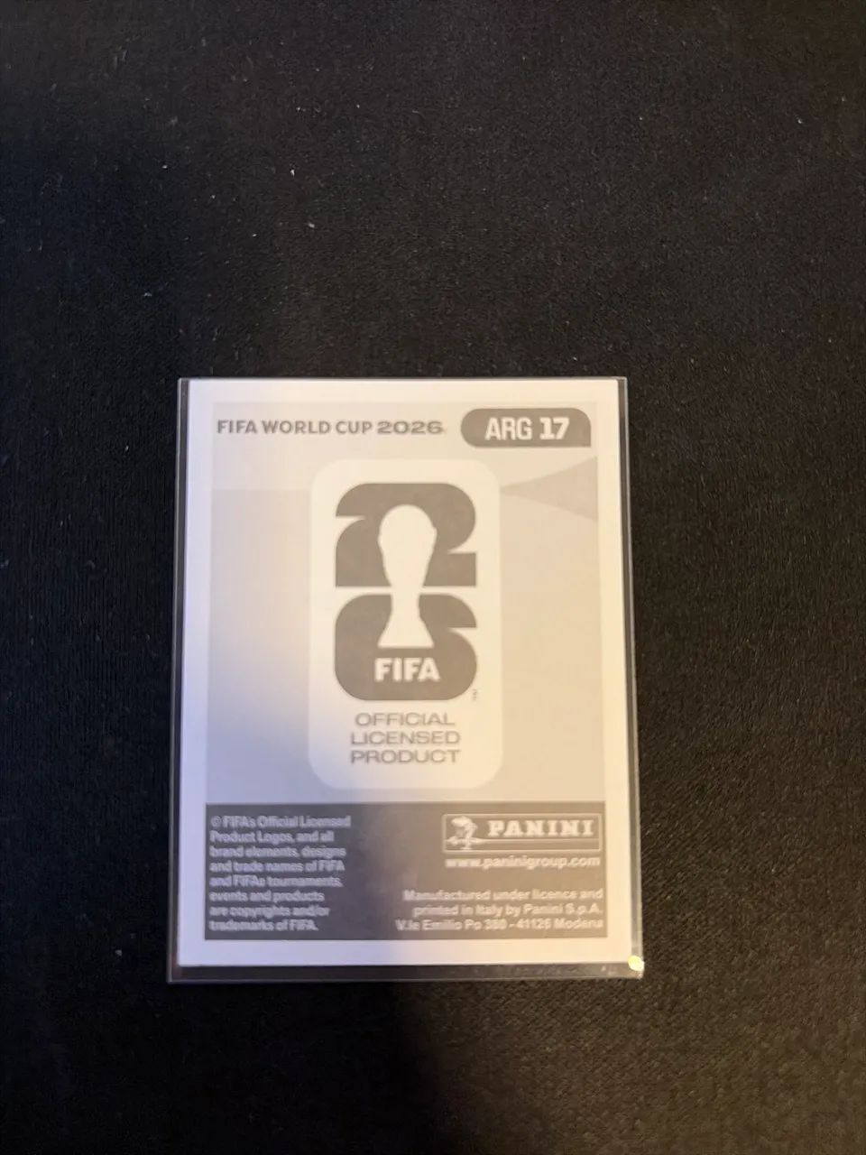 Panini Figurinha  Copa do Mundo - 2026 - Messi - ARG17 - Foto 2