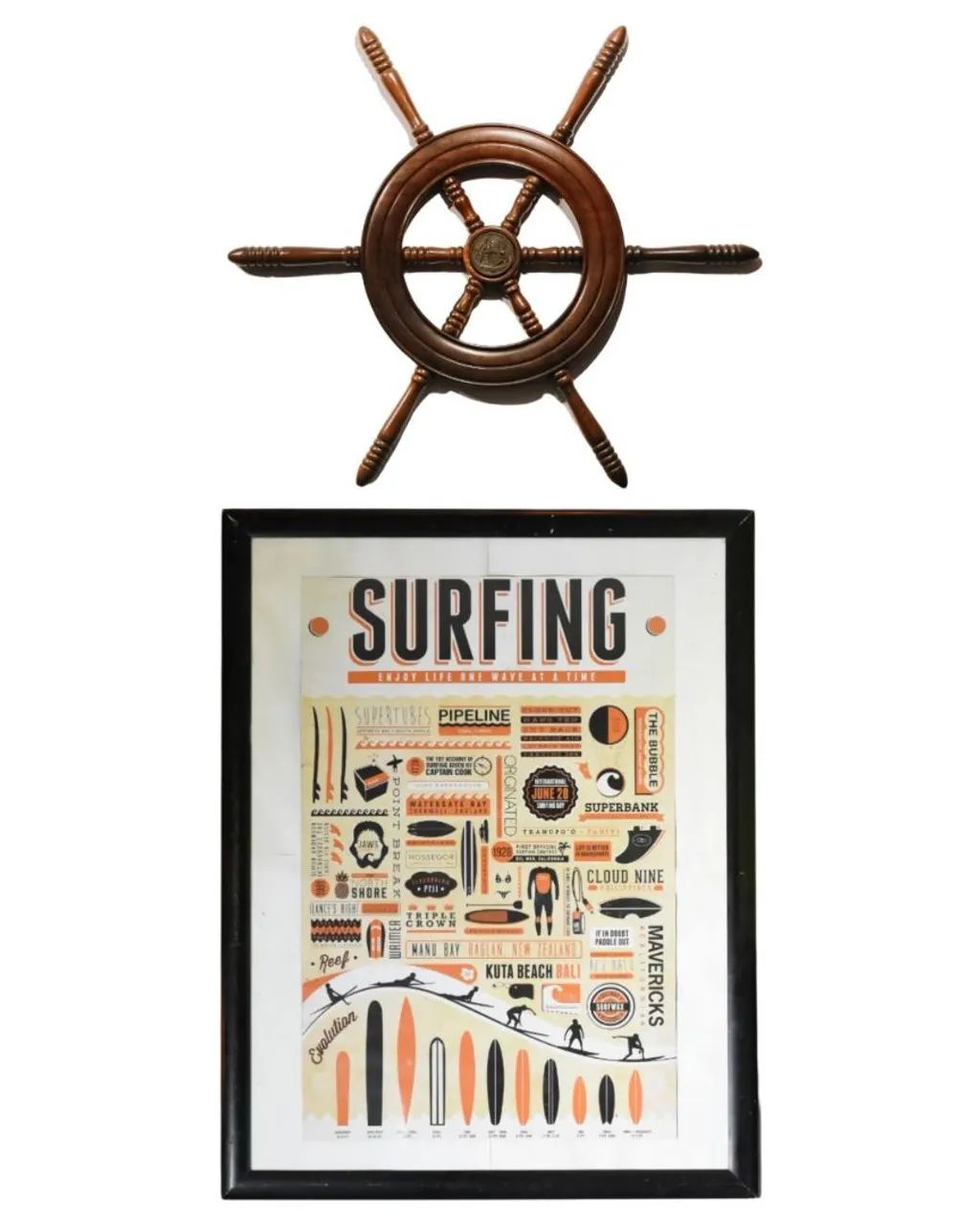 SURF VINTAGE POSTER - Foto 2