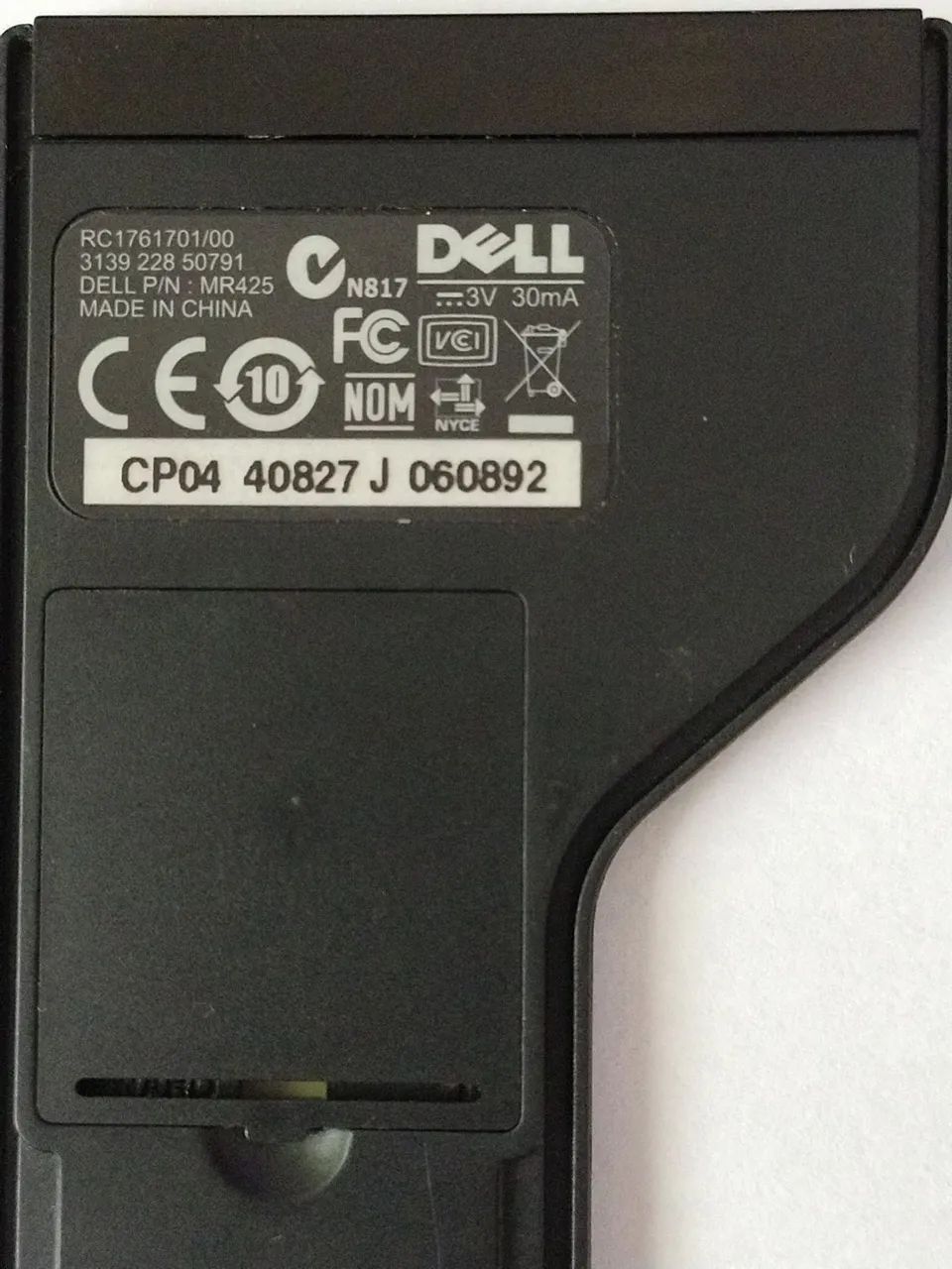 Controle remoto Dell 1525. - Foto 3