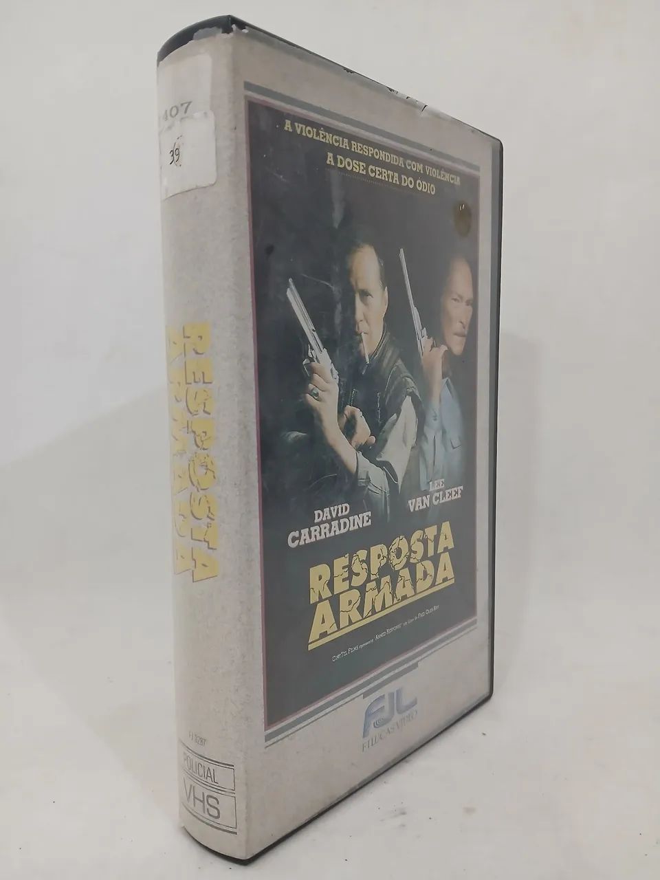 Fita VHS Filme Resposta Armada Original  - Foto 2